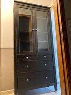 Vitrinekast Hemnes ikea, Huis en Inrichting, Kasten | Vitrinekasten, Ophalen, Gebruikt, 50 tot 100 cm, 150 tot 200 cm