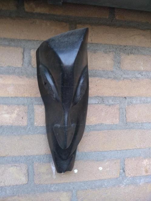 "KOP"- maskeridee, afrikaans, hangend beeld., Antiek en Kunst, Kunst | Beelden en Houtsnijwerken, Ophalen