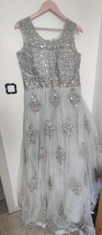 Long Gown, Kleding | Dames, Gelegenheidskleding, Overige typen, Zo goed als nieuw, Grijs, Ophalen