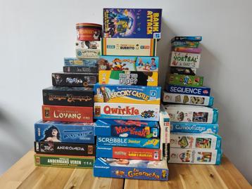 Verschillende bordspelen voor groot en klein beschikbaar voor biedingen