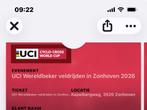 Wereldbeker Zonhoven 2 e- tickets te koop, Tickets en Kaartjes, Twee personen