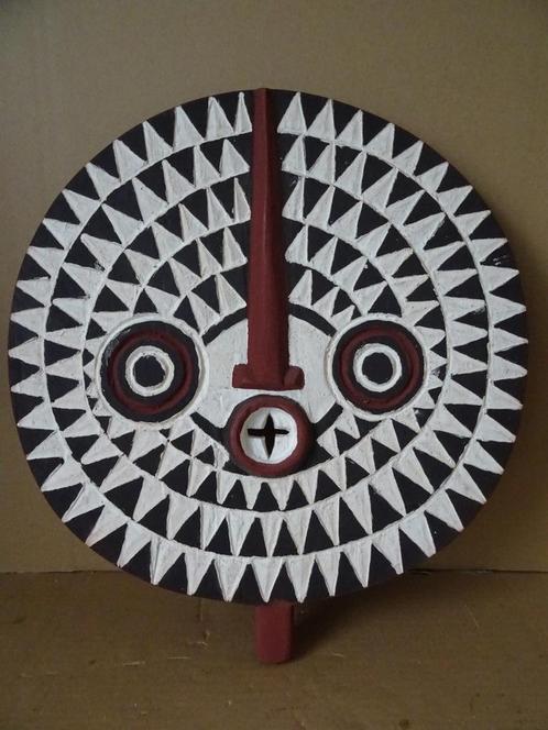 Afrikaans masker zonnemasker Mossi Burkina Faso 44cm 1970, Antiek en Kunst, Kunst | Niet-Westerse kunst, Ophalen of Verzenden