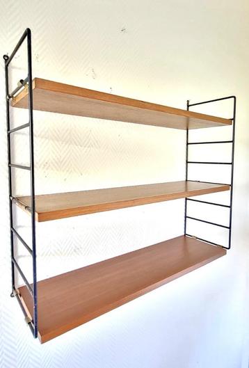 ️✔️ Teakhouten plank van Nisse Strinning Vintage 70s beschikbaar voor biedingen