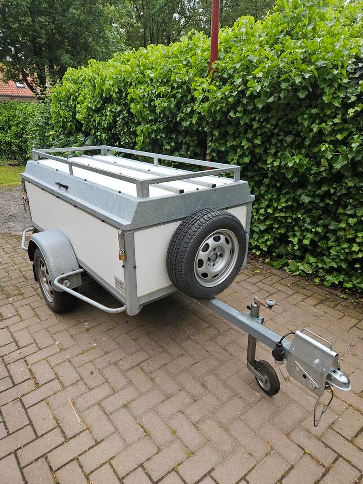 Bagage aanhangwagen in zeer goede staat, Auto diversen, Aanhangers en Bagagewagens, Zo goed als nieuw, Ophalen