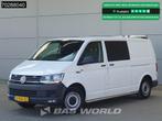 Volkswagen Transporter 150PK Dubbel Cabine Automaat L2H1 Nav, Auto's, Automaat, Stof, Gebruikt, 4 cilinders