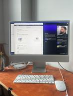 Apple iMac 24" M3 (8 core CPU/8core GPU) 8GB /512GB Zilver, Computers en Software, Apple Desktops, Ophalen, 24", 8 GB, IMac