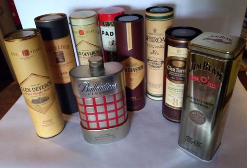 Boites à Whisky (vides bien-sûr), Verzamelen, Merken en Reclamevoorwerpen, Zo goed als nieuw, Overige typen, Verzenden