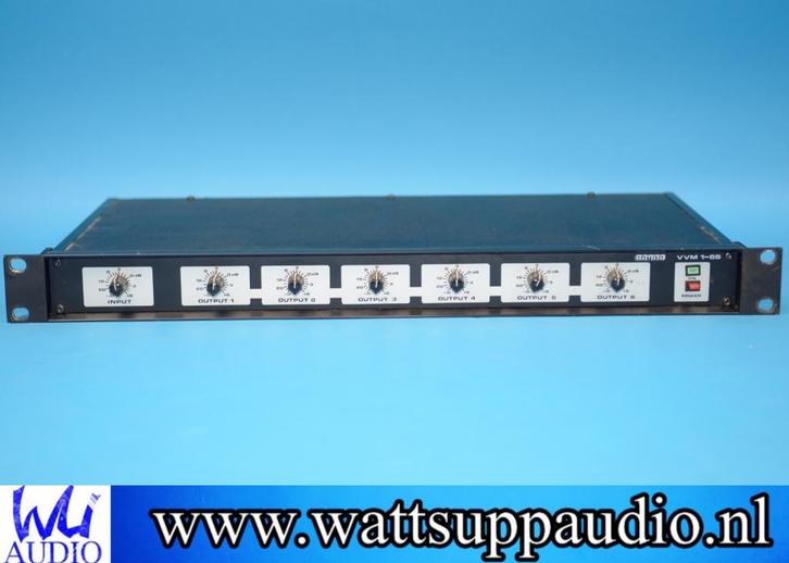 DATEQ VVM 1-6S voor versterker / Distribution amp, Muziek en Instrumenten, Effecten, Gebruikt, Ophalen of Verzenden
