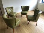 Set van 4 Cocktail Chairs, naar model expo ‘58, Huis en Inrichting, Fauteuils, Gebruikt, Minder dan 75 cm, Expo 58, 50 tot 75 cm