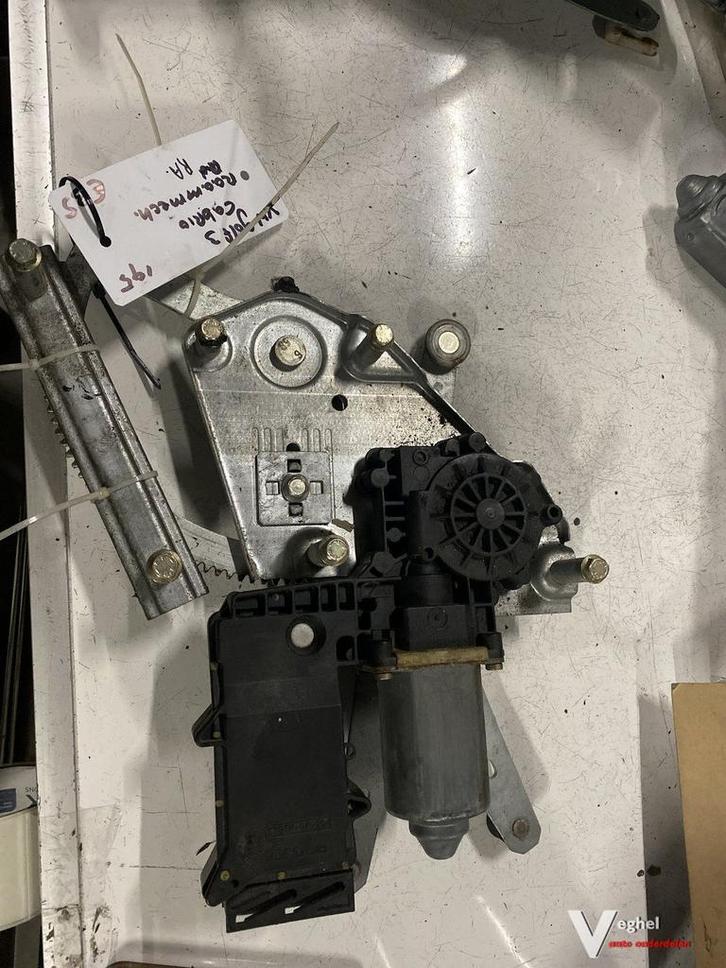 Vw Golf 3 Cabrio 1995 Raammechanisme Rechtsachter, Auto-onderdelen, Ruiten en Toebehoren, Gebruikt, Ophalen of Verzenden