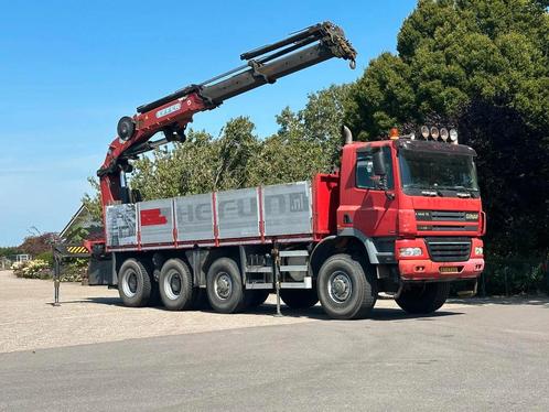 Ginaf X 4446 TS 8x8 EFFER 47TM!MANUELL! (bj 2009), Auto's, Vrachtwagens, Bedrijf, Ginaf, Diesel, Euro 5, Handgeschakeld, Rood