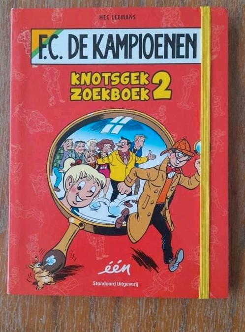 F.c. de Kampioenen knotsgek zoekboek 2 , hec leemans,, Boeken, Kinderboeken | Jeugd | onder 10 jaar, Zo goed als nieuw, Non-fictie