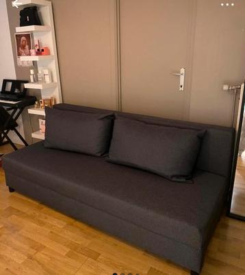 Zetelbed, donkergrijs. beschikbaar voor biedingen