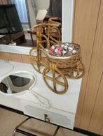 Tricycle en osier avec bac à fleurs, Enlèvement ou Envoi