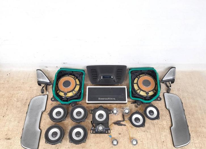 Audio Set Luidsprekers Versterker Bowers & Wilkins BMW 7 G11, Auto diversen, Autoradio's, Ophalen of Verzenden