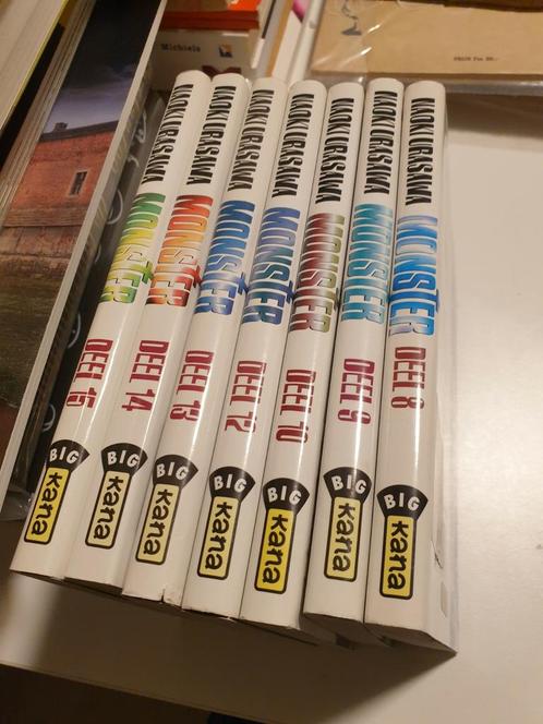 6 x Urasawa - MANGA NL : MONSTER deel 8 tem 10 & 12 tem 14, Boeken, Stripverhalen, Zo goed als nieuw, Ophalen of Verzenden