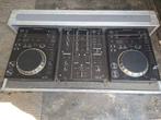 Pioneer CDJ-350 complete set + DJM-350 mixer + Fly, Muziek en Instrumenten, Ophalen, Zo goed als nieuw