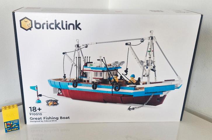 Lego 910010 Bricklink Grand bateau de pêche (rare), Enfants & Bébés, Jouets | Duplo & Lego, Neuf, Lego, Ensemble complet, Enlèvement ou Envoi