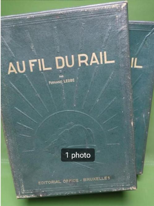 Coffret "Au fil du rail" Volume 1 (17 fascicules) 1946 IMPEC, Livres, Transport, Utilisé, Train, Enlèvement ou Envoi