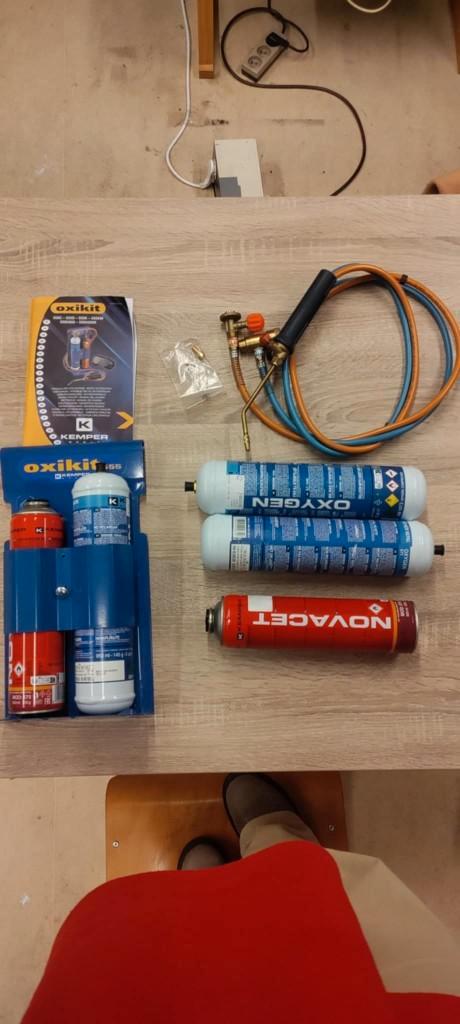 Kemper oxikit welding soldeer set, Doe-het-zelf en Bouw, Gereedschap | Lasapparaten, Zo goed als nieuw, Ophalen