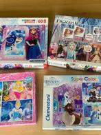 Puzzels 4+ Disney Princess / Frozen, Clementoni, Ophalen of Verzenden, 10 tot 50 stukjes, Gebruikt, 4 tot 6 jaar