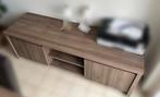 TV meubel met 2 deuren en 2 planken. L1,63m B50cm H52cm, Huis en Inrichting, Kasten |Televisiemeubels, Ophalen, Zo goed als nieuw