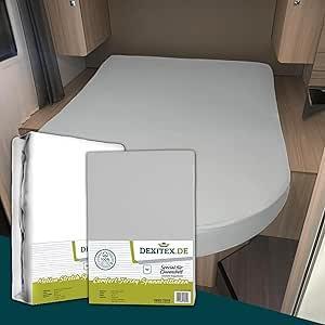 Textielpakket Queensbed/Eilandbed - 1 molton met 1 jersey, Caravans en Kamperen, Caravanaccessoires