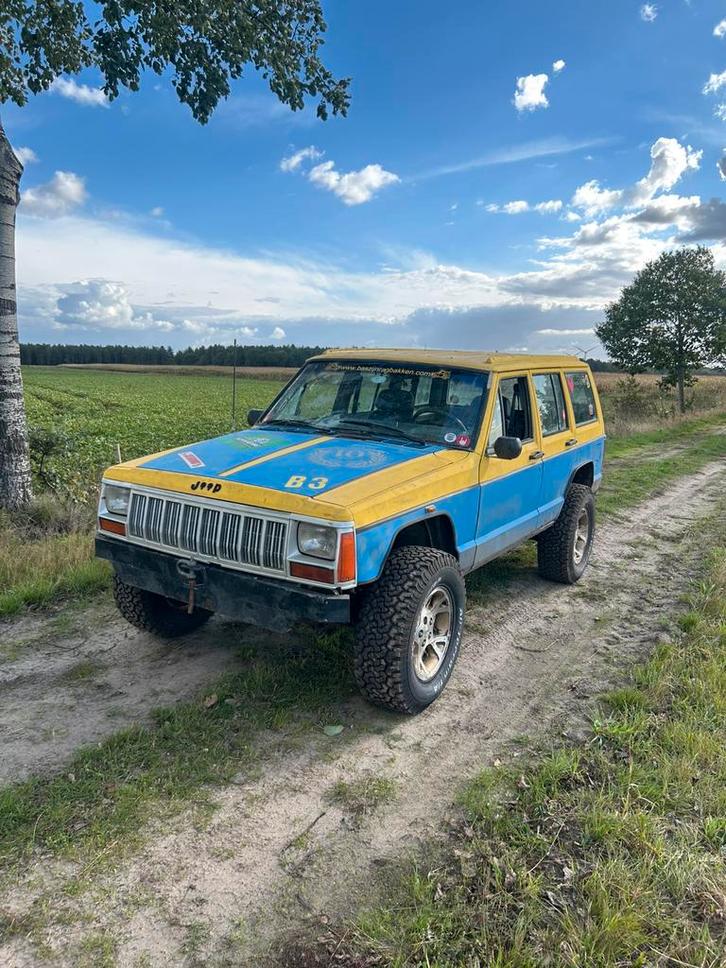 Offroad jeep cherokee, Auto's, Jeep, Particulier, Cherokee, 4x4, Benzine, Euro 4, SUV of Terreinwagen, 5 deurs, Automaat, Overige kleuren