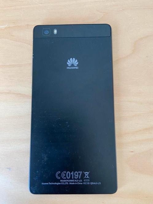 Huawei P8 lite, Telecommunicatie, Mobiele telefoons | Huawei, Gebruikt, Touchscreen, Zwart, Ophalen of Verzenden