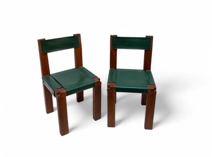 Pierre Chapo - Model S24 (2 stoelen), Antiek en Kunst, Antiek | Meubels | Stoelen en Sofa's, Ophalen