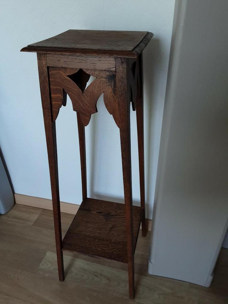 Antieke plantenstaander ! BEKIJK DE FOTO'S, Huis en Inrichting, Woonaccessoires | Zuilen en Pilaren, Zo goed als nieuw, Ophalen