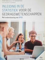 Inleiding in de statistiek voor de gedragswetenschappen, Livres, Psychologie, Tim Vanhoomissen; Guido Valkeneers, Psychologie clinique