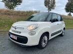 Fiat 500L 1.4 ESSENCE 95CV - Euro 6b - GPS - AIRCO - CRUISE, Automaat, Zwart, Zwart, Leder