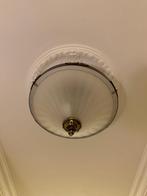 3 x Plafondlamp Brons, Ophalen, Zo goed als nieuw, Glas, Rustiek