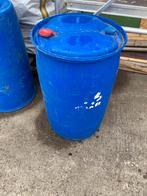 Blauw vat proper, Tuin en Terras, 150 liter of meer, Ophalen, Zo goed als nieuw, Kunststof