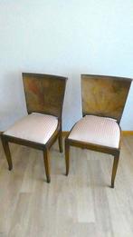 antieke stoelen, Gebruikt, Twee, Overige kleuren, Hout
