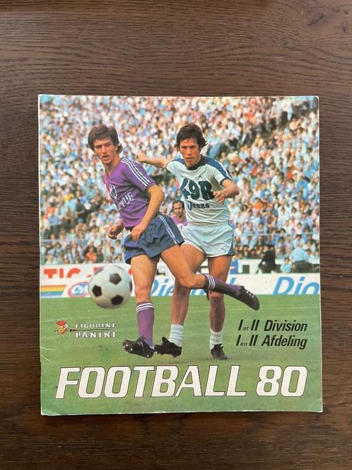 Panini Football 80 leeg album met bestelbon, Verzamelen, Sportartikelen en Voetbal, Zo goed als nieuw, Boek of Tijdschrift, Ophalen of Verzenden