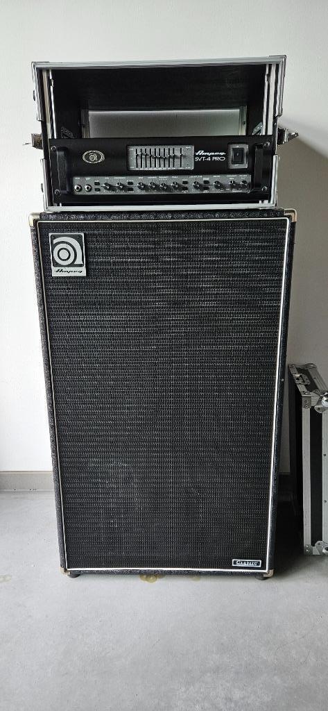 Ampeg SVT-4 PRO et Ampeg SVT-610 HLF, Musique & Instruments, Amplis | Basse & Guitare, Utilisé, Guitare basse, 100 watts ou plus