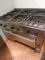 Professioneel 6-pits gasfornuis - Zeer goede staat, Ophalen, Gebruikt, Fornuis, Frituur en Grillen