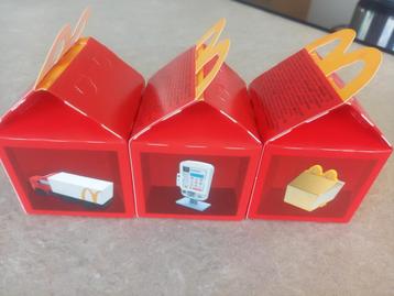 Little McDonald's 3 ongeopende speeltjes unboxed toys beschikbaar voor biedingen