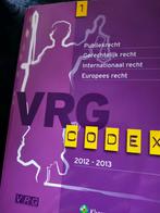 VRG Codex, Boeken, Ophalen of Verzenden, Gelezen, Wolters kluwer