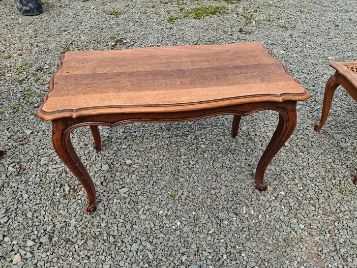 Table basse en bois – style Louis XV – hauteur 55 cm, Antiquités & Art, Antiquités | Meubles | Tables, Enlèvement