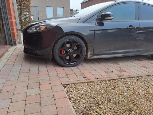 18 inch St velgen (5x108) met winterbanden, Auto-onderdelen, Banden en Velgen, Velg(en), Winterbanden, 18 inch, 235 mm, Ophalen