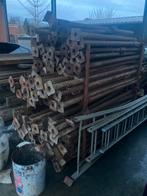 +/-200 bouwstippen. Verschillende lengtes, in bakken, Doe-het-zelf en Bouw, Ophalen, Gebruikt