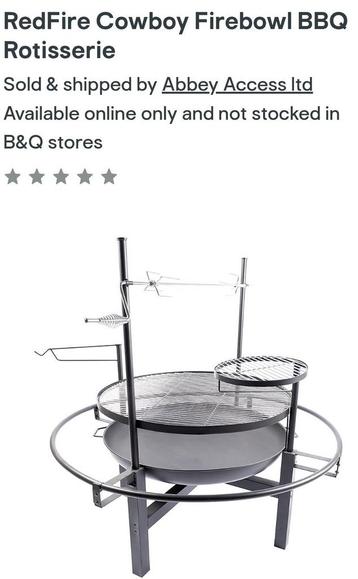 Vuurschaal, bbq, barbecue, spit, rotisserie, Enlèvement, Neuf