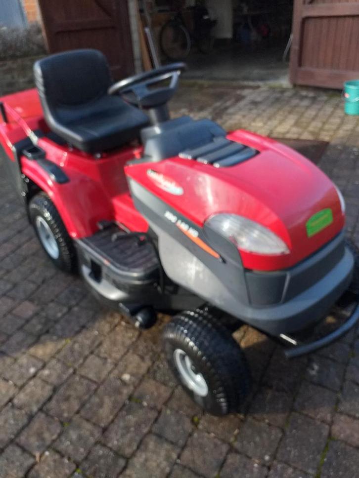 tracteur tondeuse, Tuin en Terras, Zitmaaiers, Gebruikt, 90 tot 120 cm, Elektrische starter, Opvangbak, Ophalen