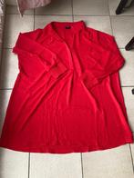 Nieuwe rode blouse jurk - maat 54 / 56, Vêtements | Femmes, Grandes tailles, Enlèvement ou Envoi, Robe, Neuf
