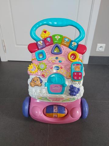 Loopwagen v tech rose (als nieuw) beschikbaar voor biedingen