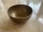 Handgehamerde klankschaal - diameter 26 cm, Ophalen of Verzenden, Gebruikt