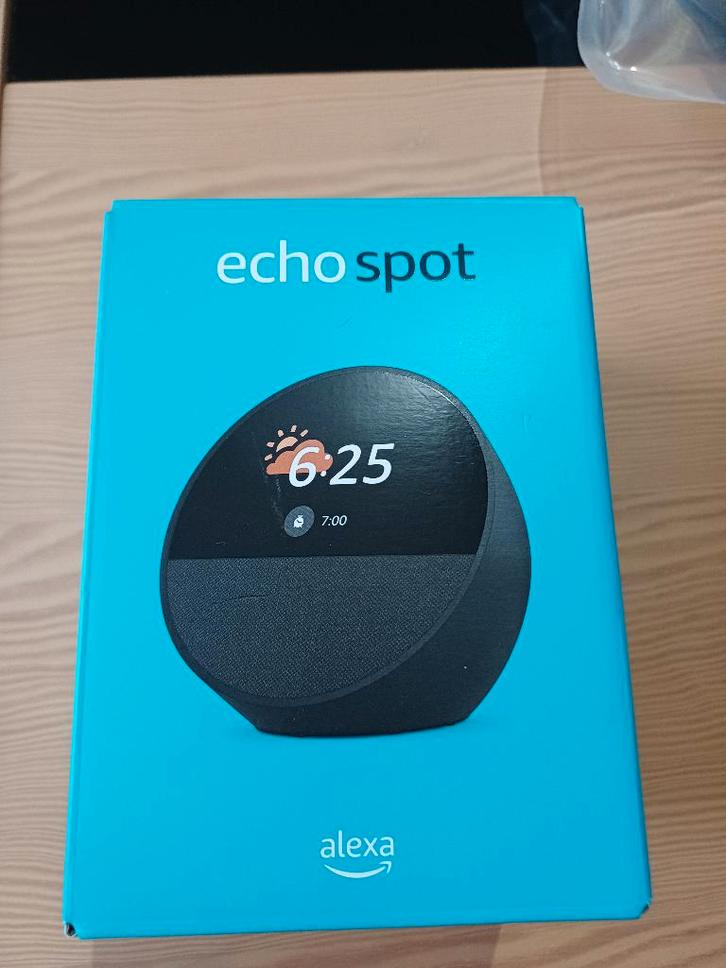 Amazon 'Alexa' Echo SPOT, TV, Hi-fi & Vidéo, Enceintes, Comme neuf, Enlèvement